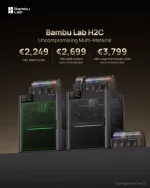 Bambu Lab H2C fiyatı